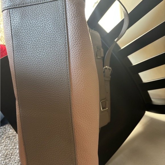 NINE WEST Wirkin Satchel or Crossbody bag in gray and pale pink - Picture 3 of 5